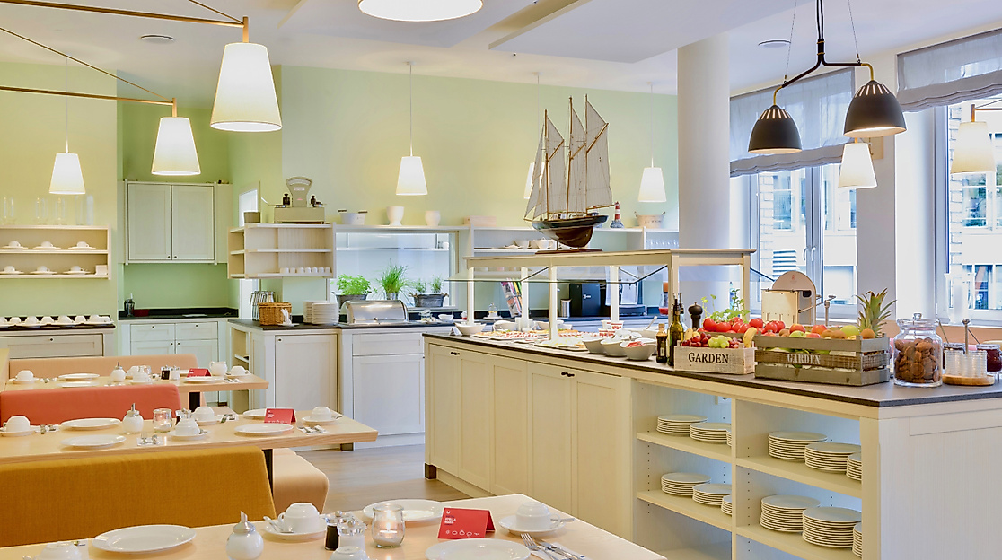 Hotel Stella Maris Hamburg: Frühstücksraum