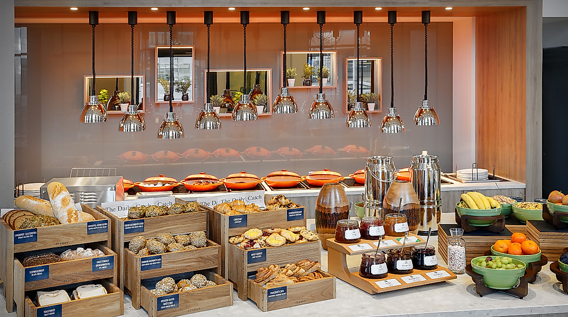 Hotel Holiday Inn Hamburg Hafen City: Frühstückssaal