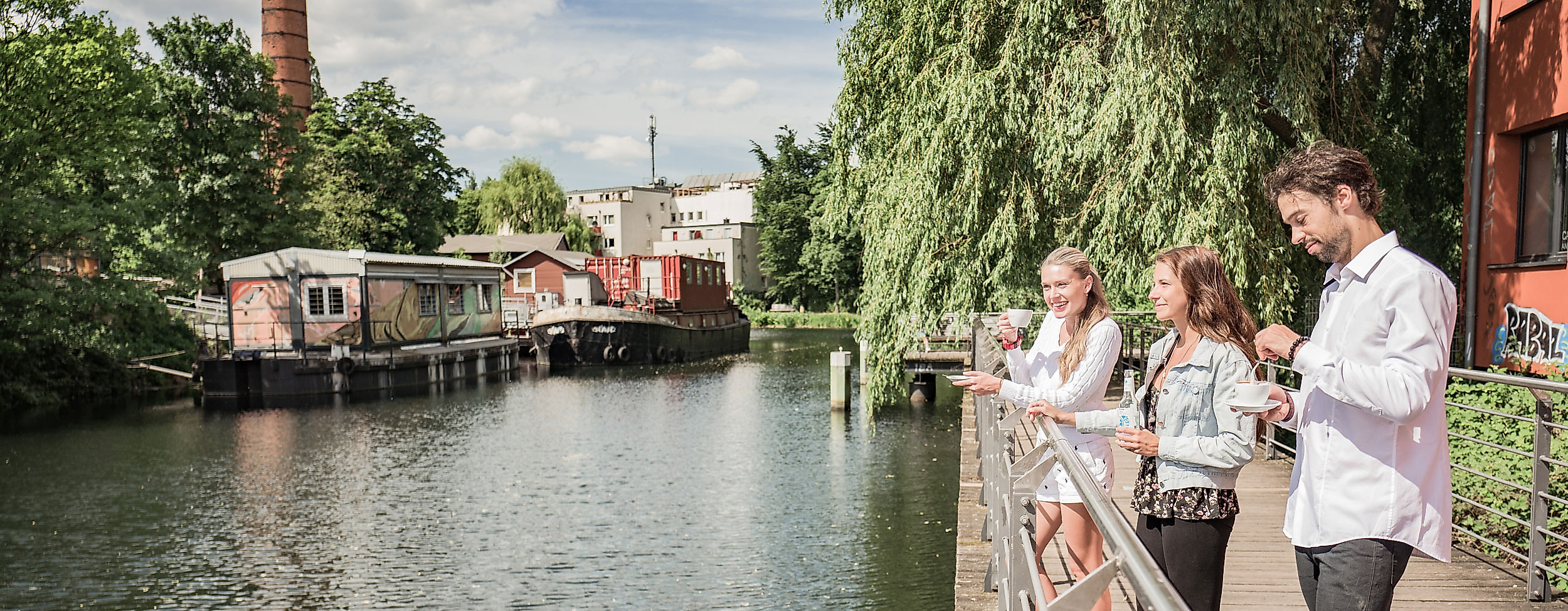 Kaffee a Veringkanal in Hamburg