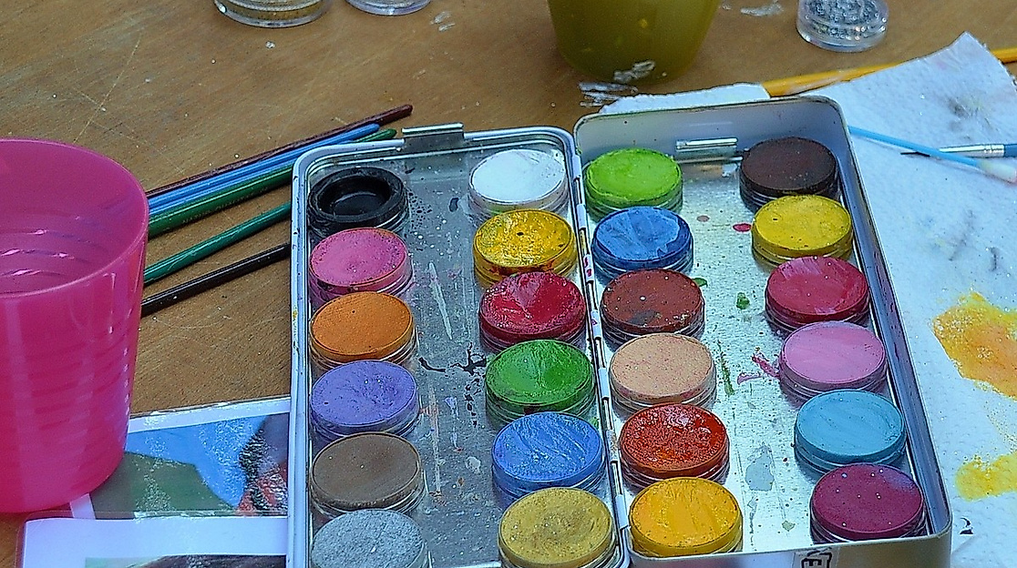 Kunst-Workshop "Feuer und Farbe"