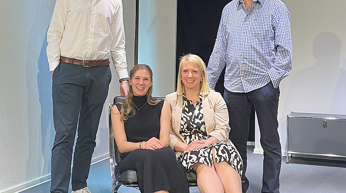 Die Darsteller aus dem Stück "Die Niere" von Stefan Vögel