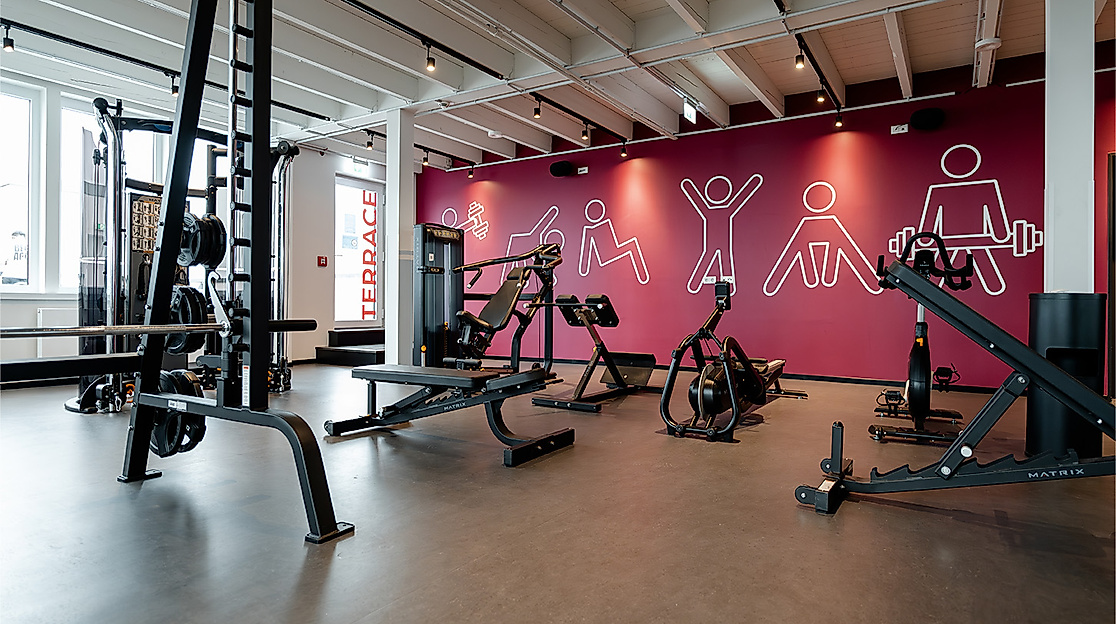 sylc. Apartmenthotel GmbH Hamburg: Fitnessbereich