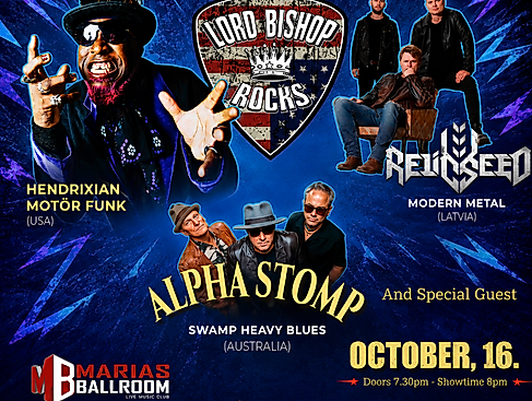 Lord Bishop Rocks Lord Bishop Rocks - The Musicall Smash Up Festival 2026 + Alpha Stomp + Relicseed