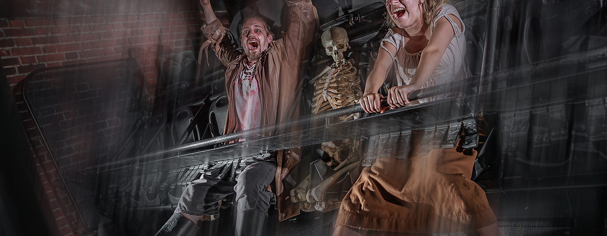 Dungeon Scary rollercoaster