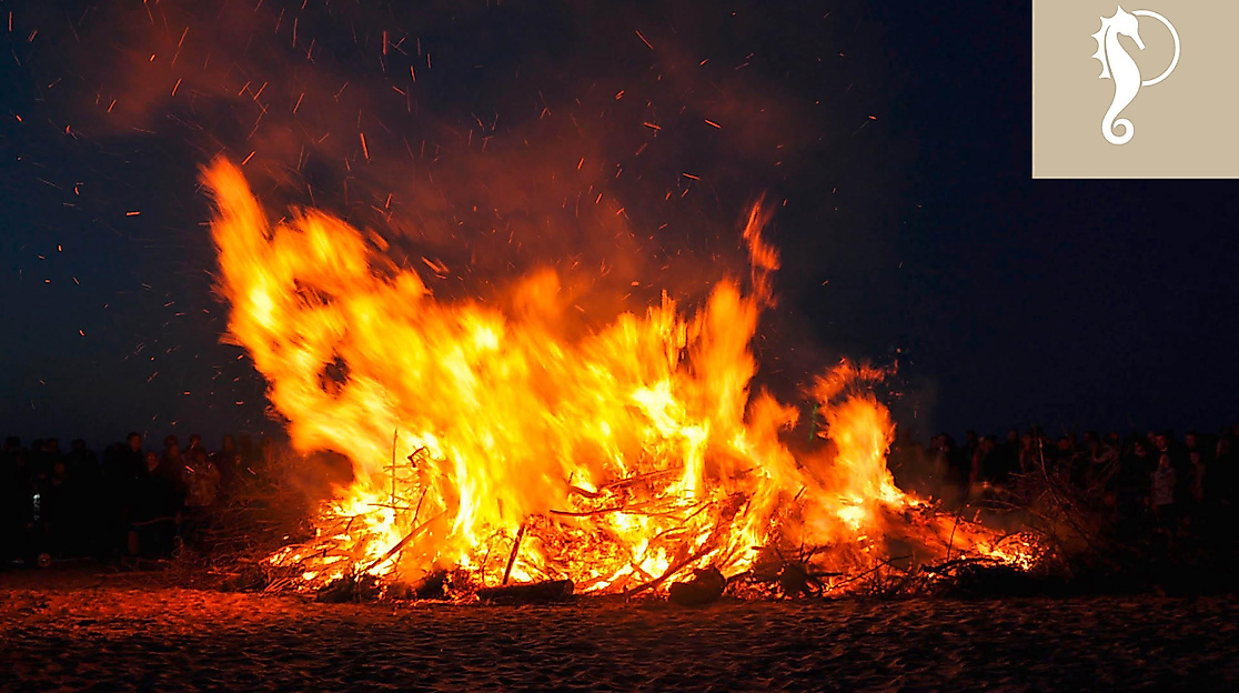Easter bonfire