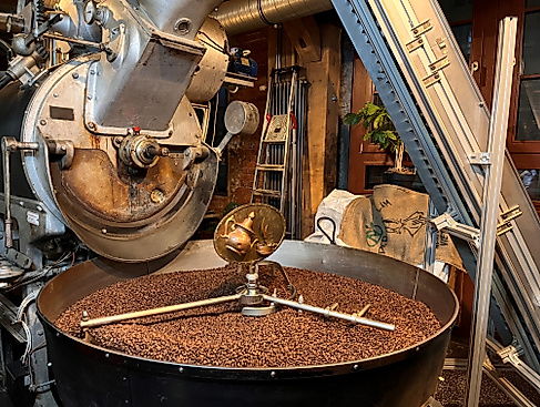Kaffeemuseum Burg, Trommelröster