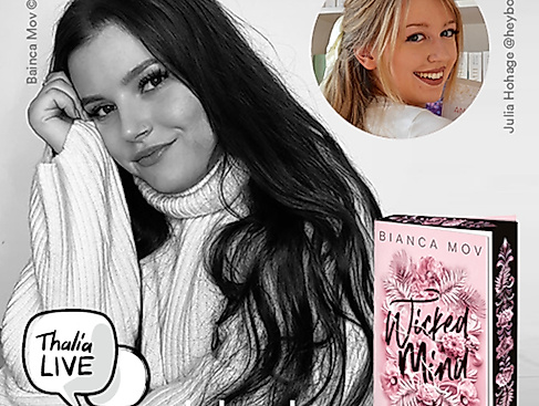 Blush-Erlebnisabend mit Bianca Mov & @heybookbird: Lesung, Games & Booklover-Vibes