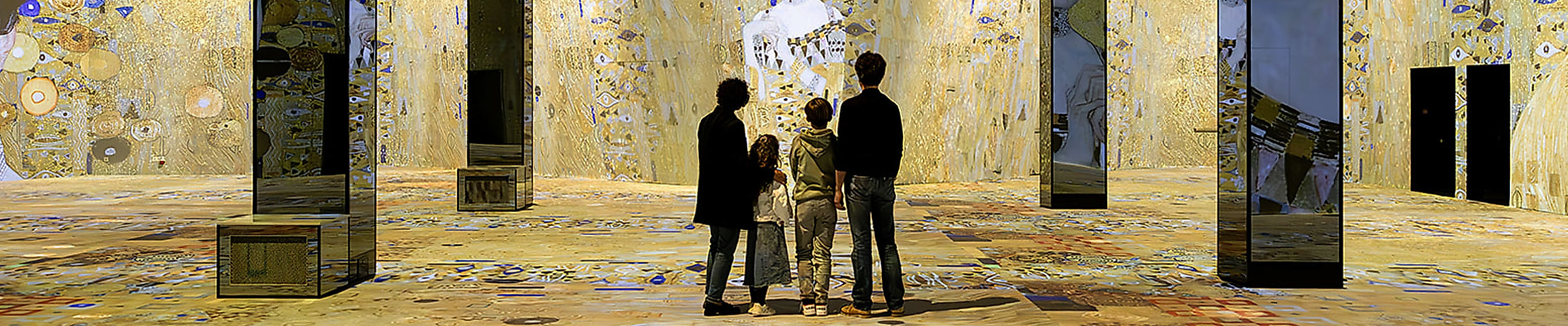 Ausstellung Gustav Klimt Port des Lumières