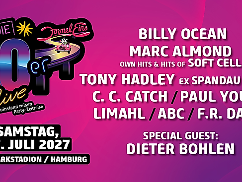 DIE 80ER LIVE Hamburg 2027