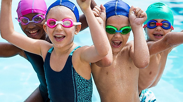 Kinder in der Soltau Therme