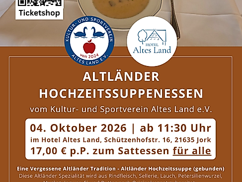 Altländer Hochzeitssuppenessen