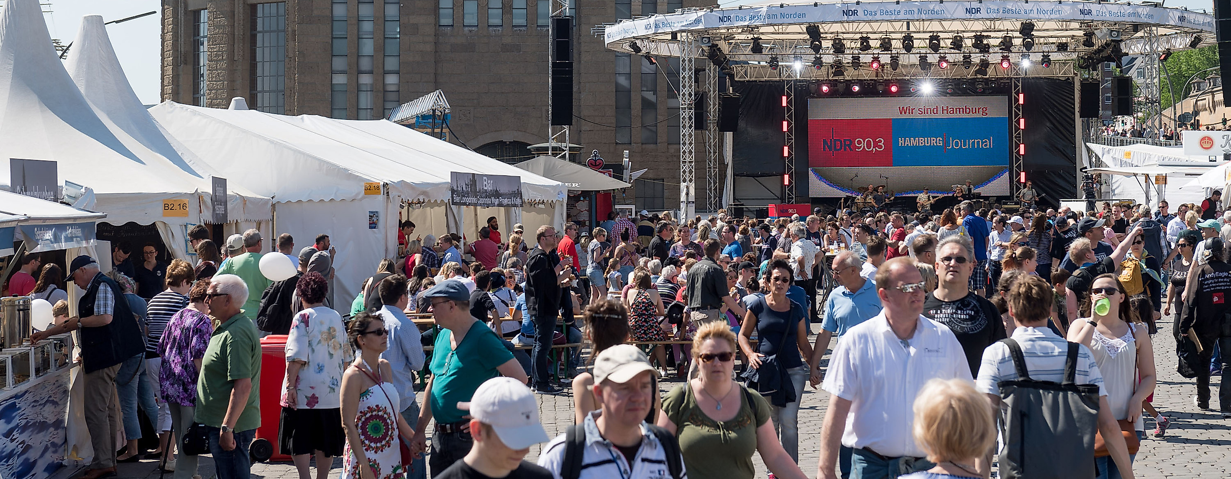 Bunte Hafenmeile Hafengeburtstag