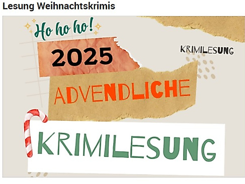 Adventliche Kurzkrimis im MoorIZ