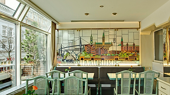 Hotel Senator Hamburg: Wintergarten