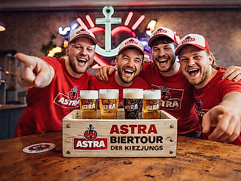 Sankt Pauli Bier Tour mit den Kiezjungs