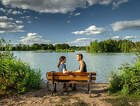 Pause an den Meissendorfer Teichen