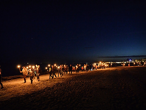 Fackelwanderung durch Grömitz