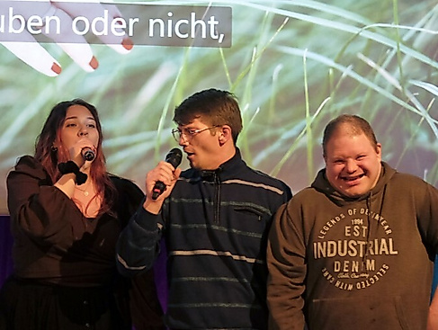 Karaoke mit Herz
