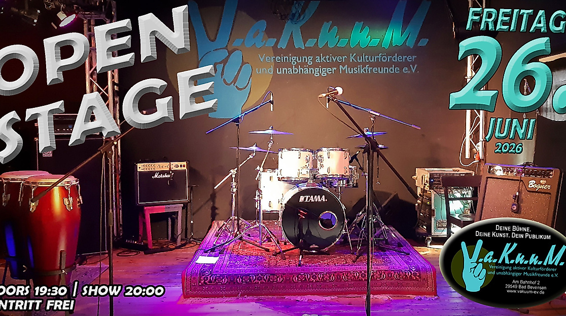OPEN STAGE im VaKuuM