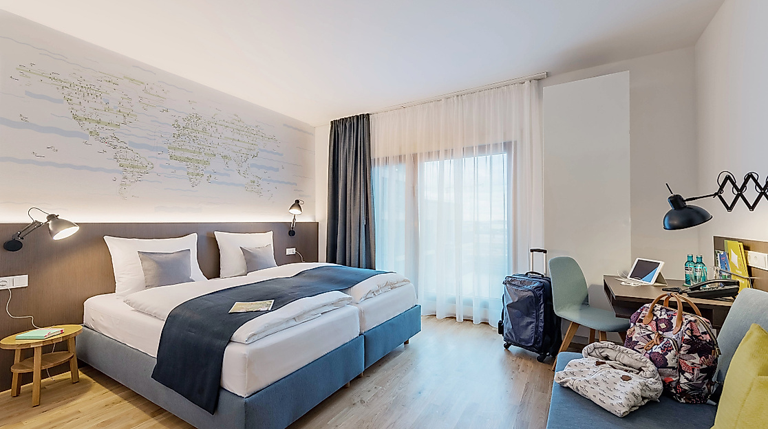 JUFA Hotel Hamburg HafenCity: Familienzimmer