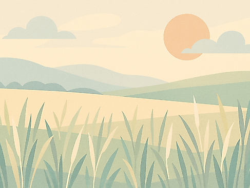 Symbolbild Wiese – Naturnahe Illustration