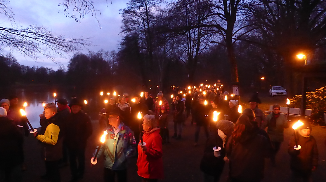 Silvester Fackelwanderung
