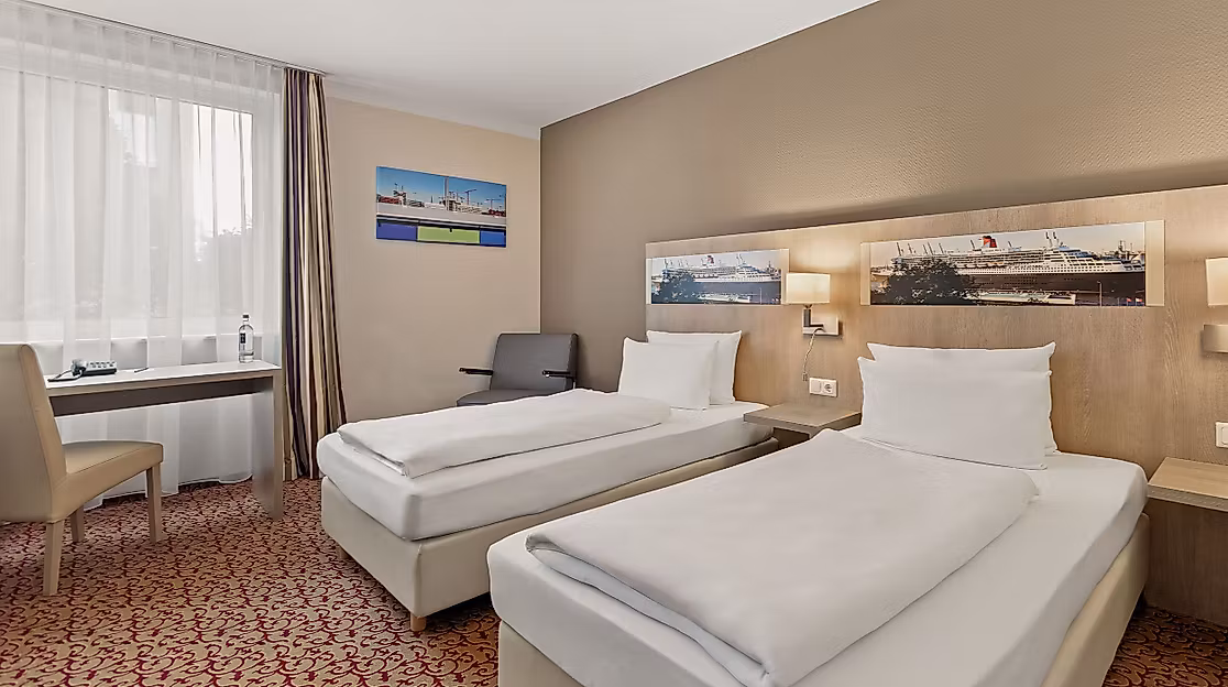 MERCURE Hotel am Volkspark Hamburg: Doppelzimmer