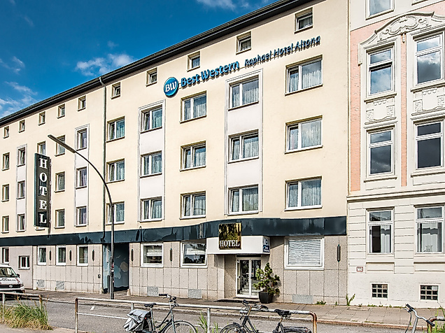 Best Western Raphael Hotel Altona Hamburg: Außenansicht