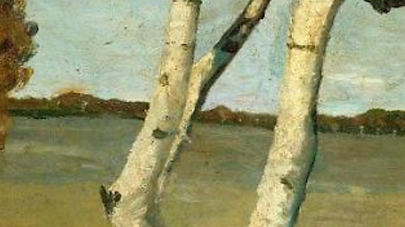 Tages-Ölmalkurs " Birkenträume in der Heidelandschaft "