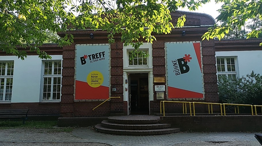Eingang B*treff Altona-Nord