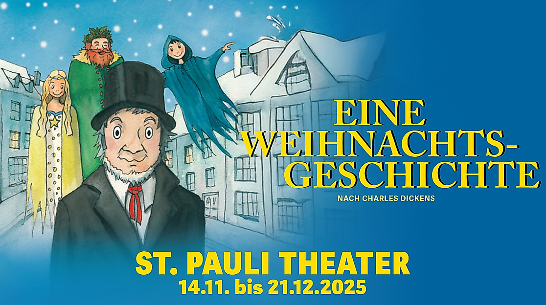 SPT_Weihnachtsmärchen_2025_Banner_16_9_Illustration Bärbel Fooken