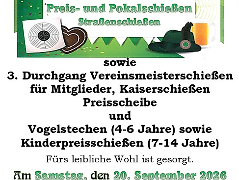 Saison-Abschluss-Schießen