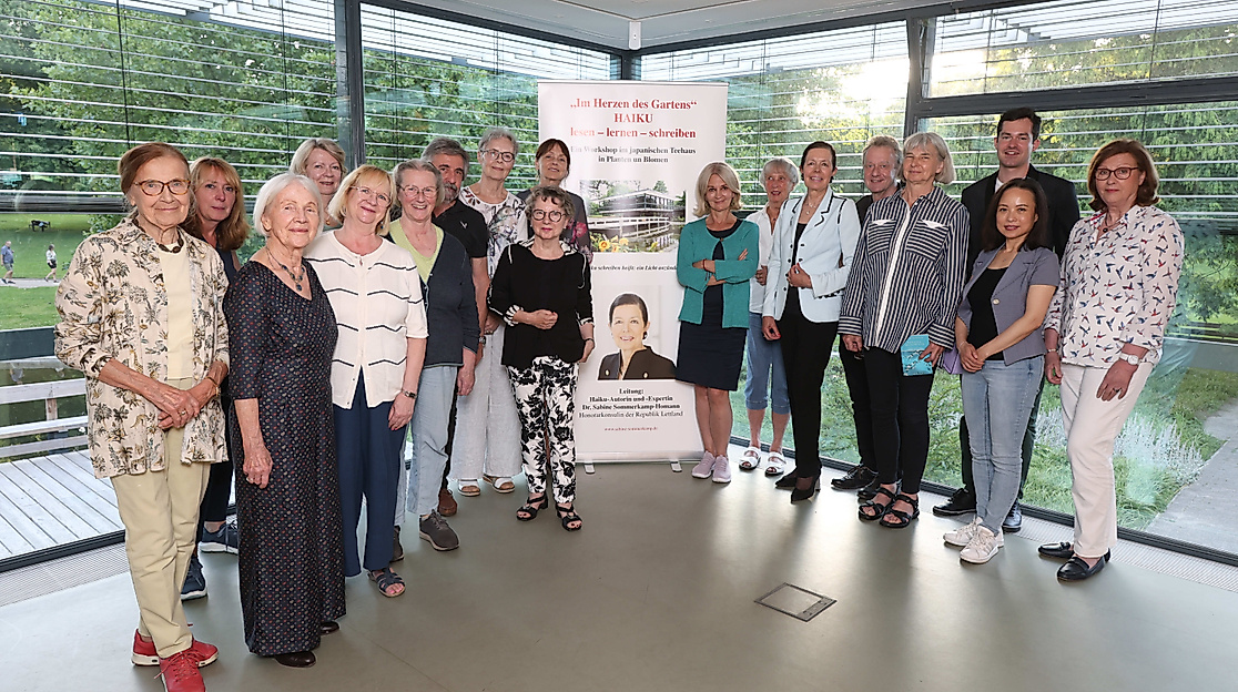 Haiku-Workshop Teilnehmerinnen und Teilnehmer