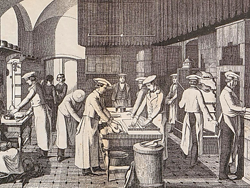 Küche im königlichen Schloss in Berlin