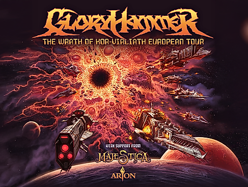 Gloryhammer - 5th Album Release Tour 2026 - with Majestica & Arion