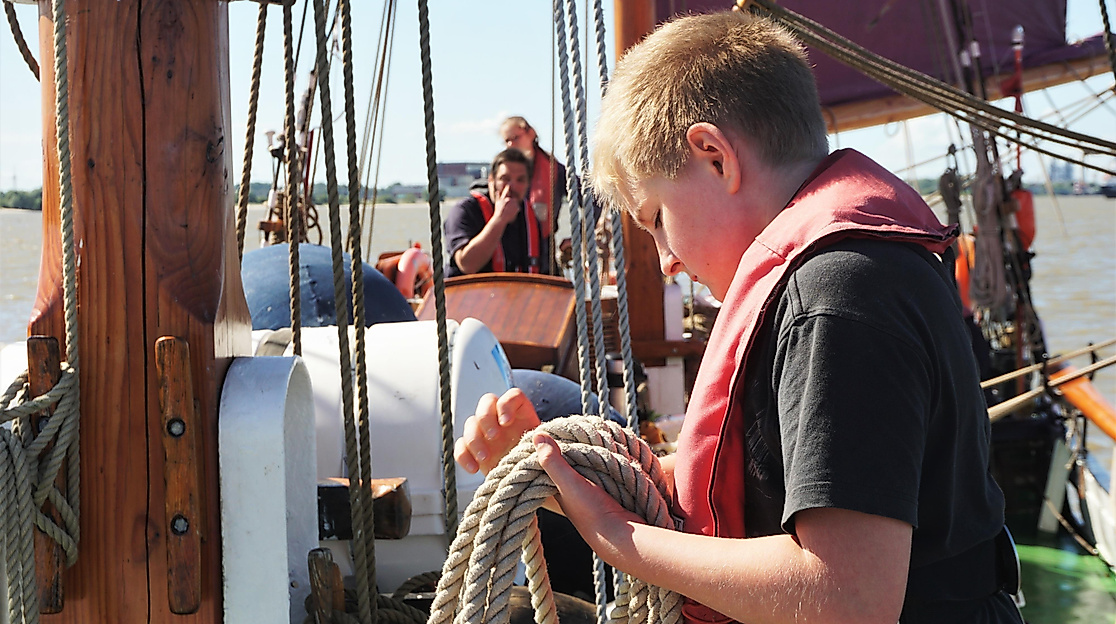 Open Ship auf der Wilhelmine