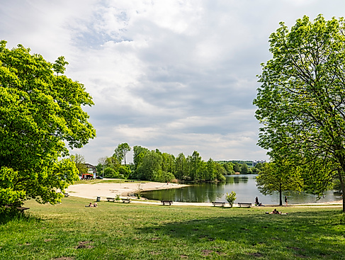 Picknick und Musik am Inselsee