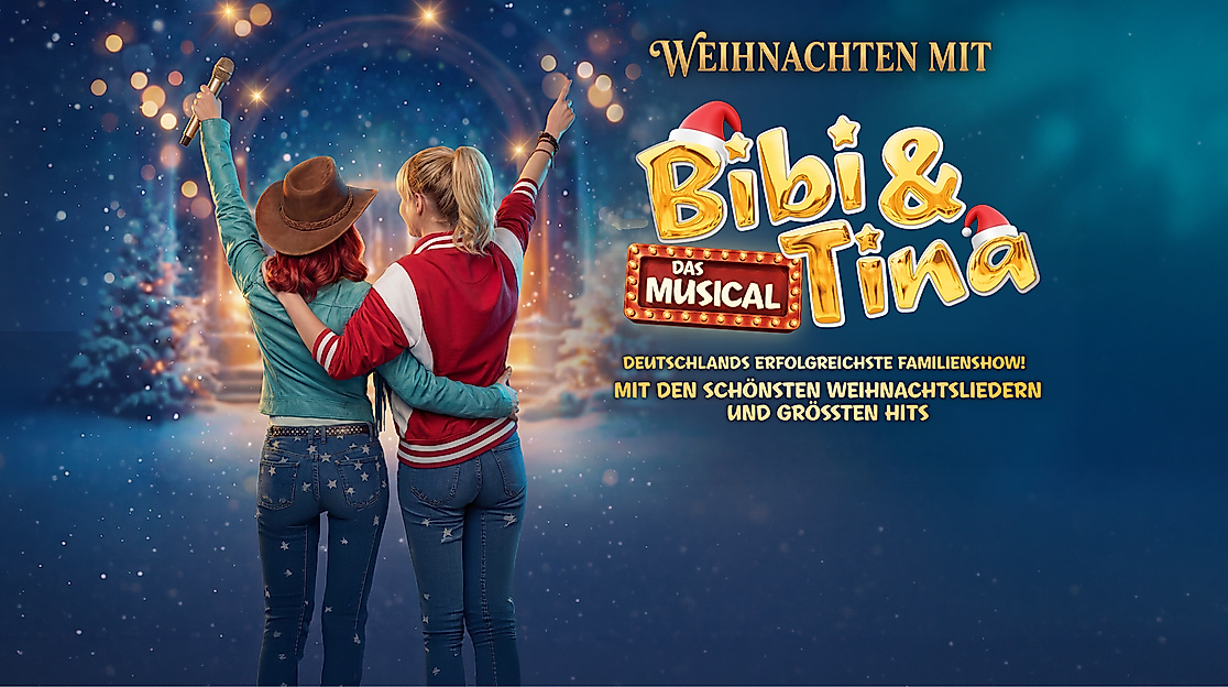 Logo Weihnachten mit Bibi und Tina - Das Musical