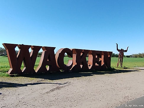 Über die Elbe und rund um Wacken