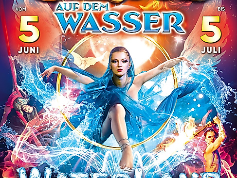 Circus auf dem Wasser in Hamburg