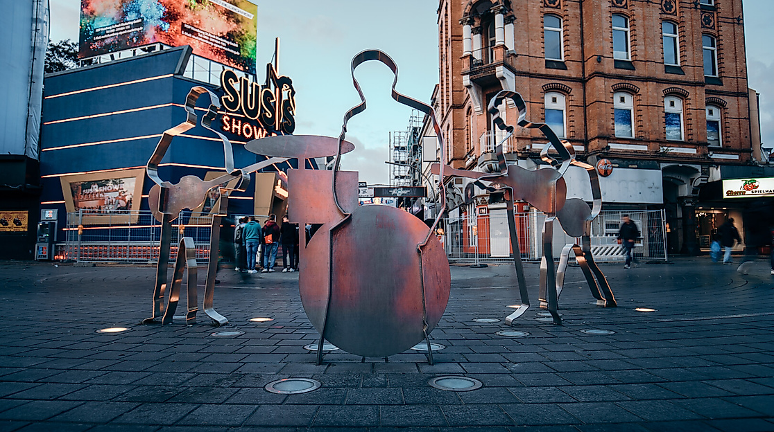 Beatles-Skulpturen am Beatles-Platz-Mediaserver Hamburg-Mediaserver Hamburg - Konstantin Beck