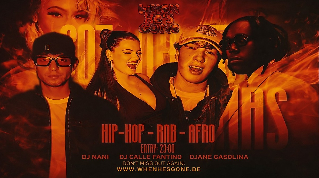 Flyer When He`s Gone