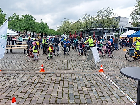 ADFC Fahrrad Sternfahrt Hamburg