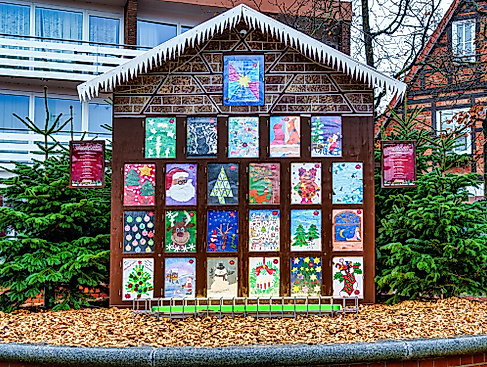Adventskalender in der Marktstraße